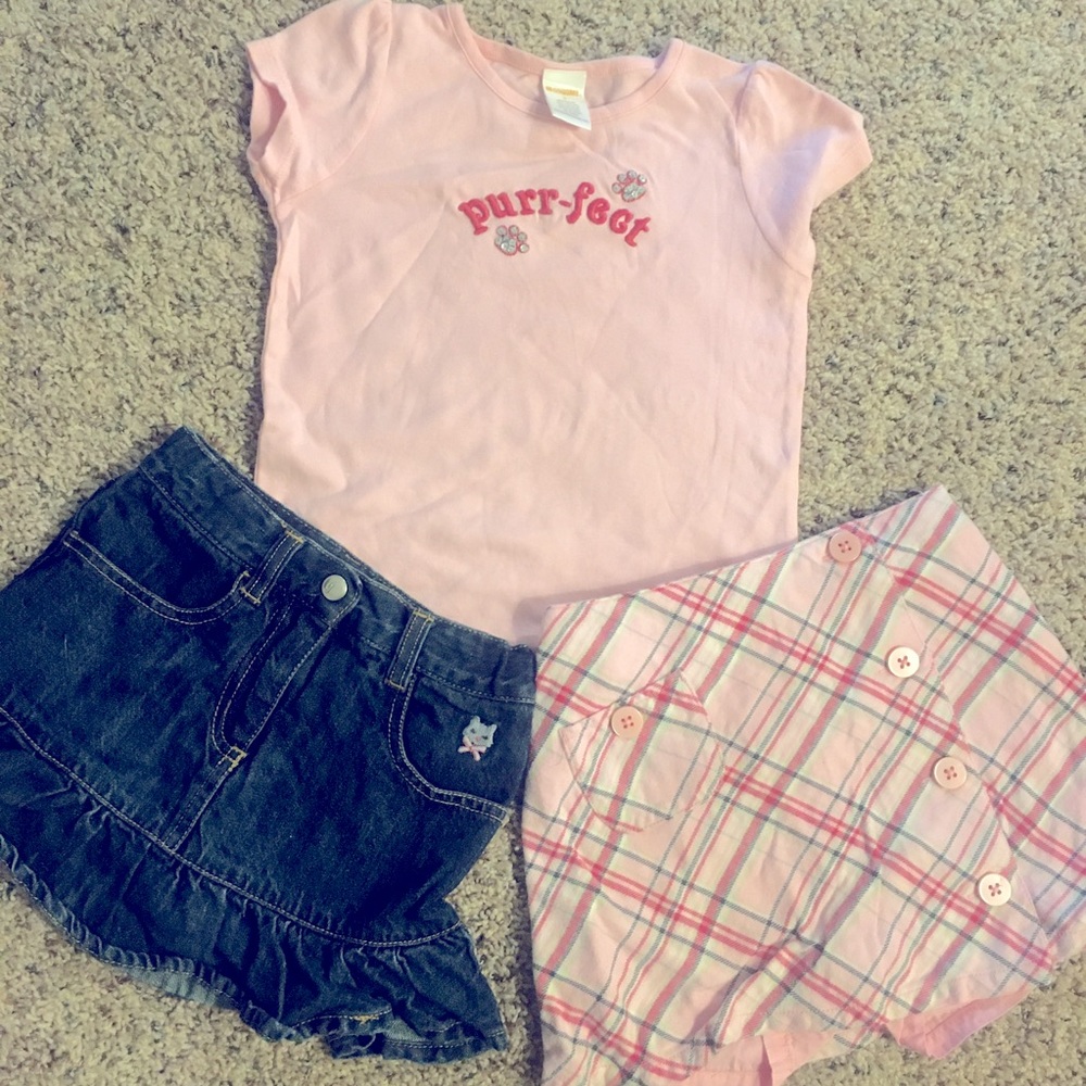 Gymboree Purr•fect Top and Bottoms